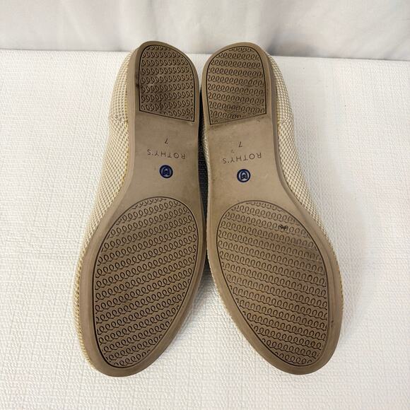 Rothy's The Loafer Shoes in Linen Double Stitch Women’s Size 7 - Picture 10 of 10